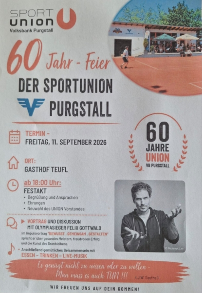 60 jahr feier september